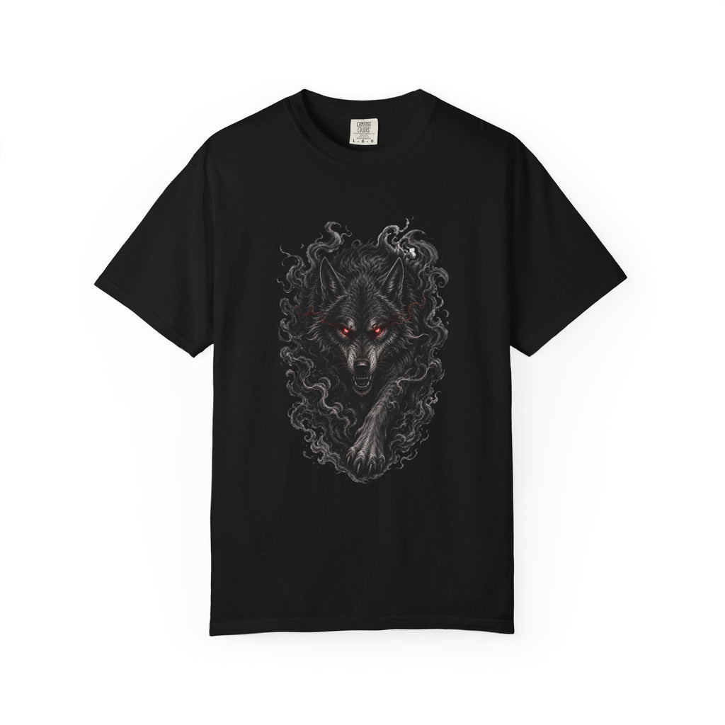 Wolf Spirit T-Shirt — Dark Mystic Wolf Graphic Tee