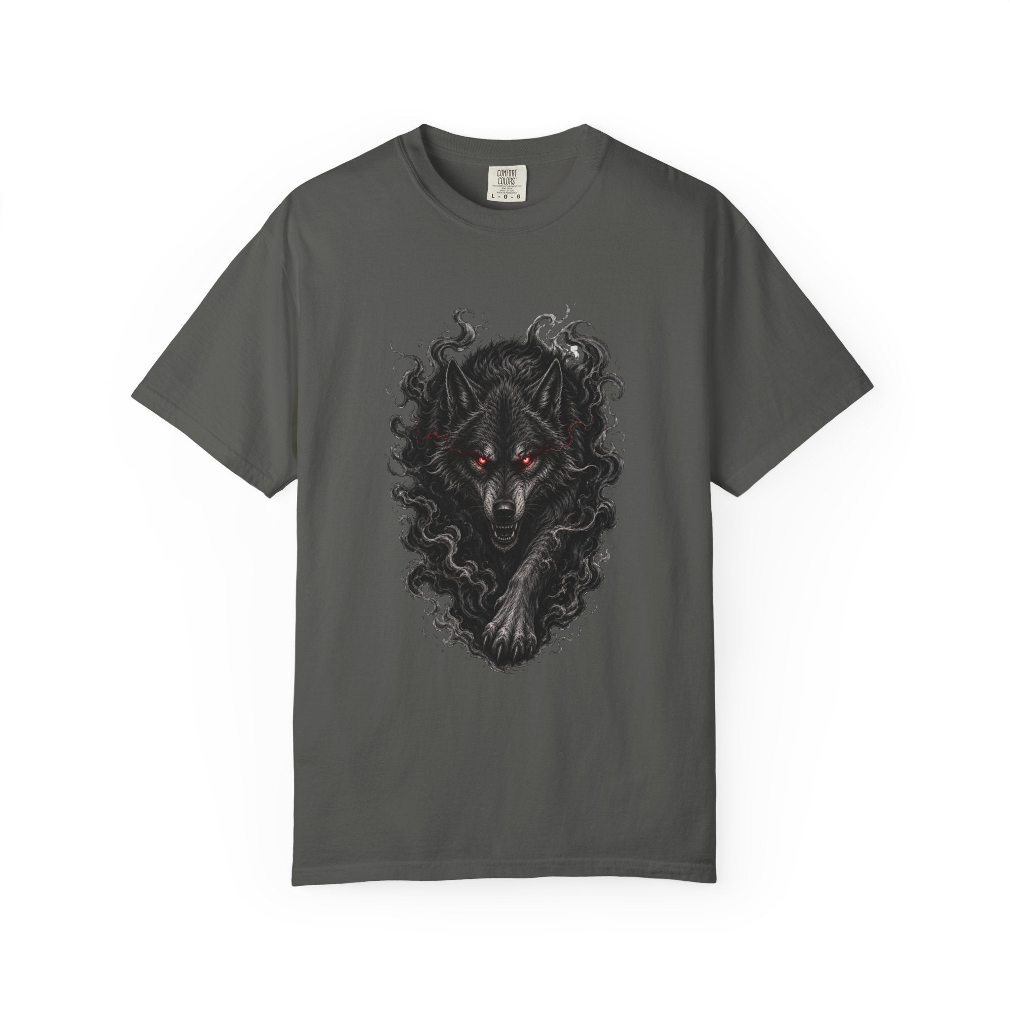 Wolf Spirit T-Shirt — Dark Mystic Wolf Graphic Tee