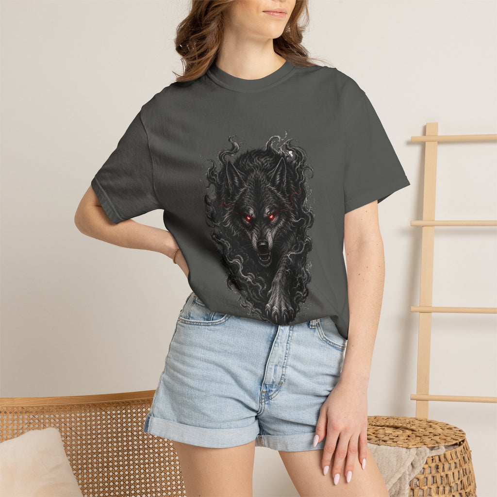 Wolf Spirit T-Shirt — Dark Mystic Wolf Graphic Tee