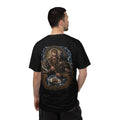 Viking Longship & Warrior T-Shirt — Norse Axe Mythology Graphic Tee