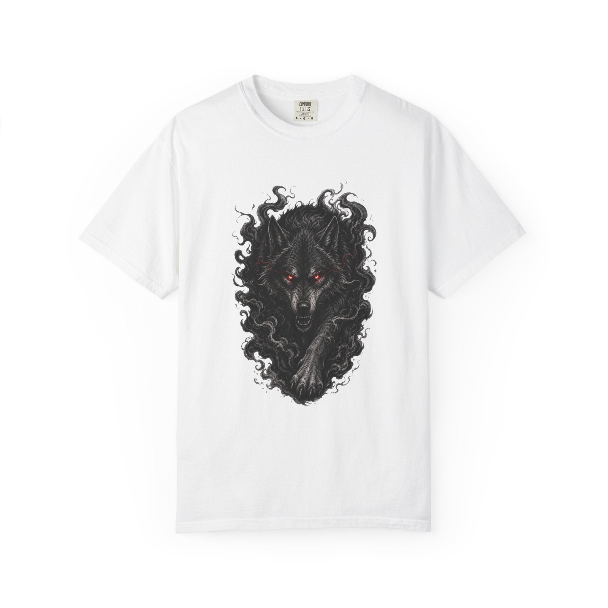 Wolf Spirit T-Shirt — Dark Mystic Wolf Graphic Tee